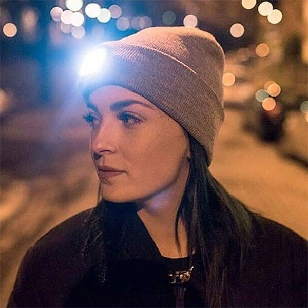 LumiWarm Beanie – Wärme & Sichtbarkeit in einem