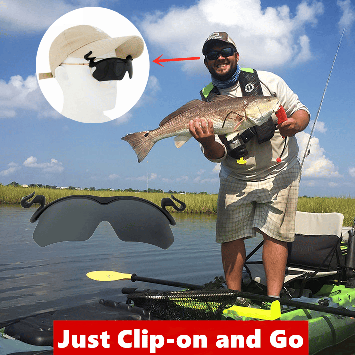 SunCap Clip – Sonnenbrille ohne Druck & voller Komfort!