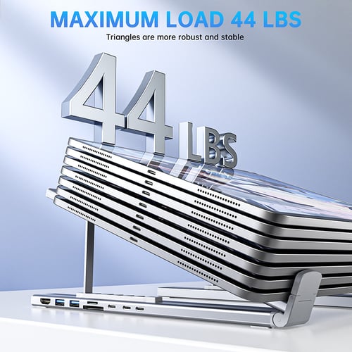 ProDock Stand – 8-in-1 Laptopständer mit USB-C Hub!