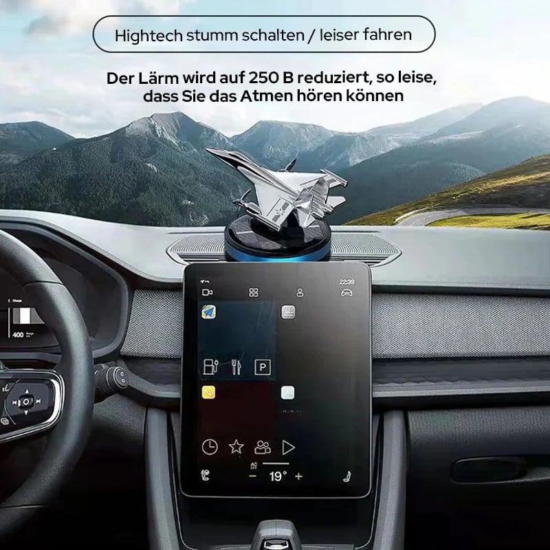 AeroSolar Duftjet – Sonnenbetriebener Auto-Lufterfrischer