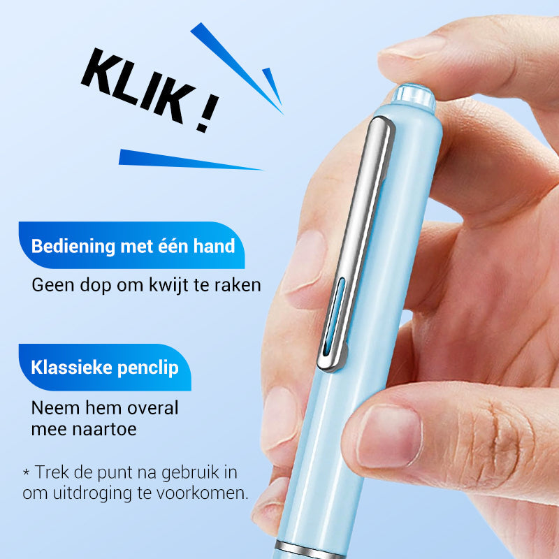 ClickWrite Ultra – Schluss mit Kleckern & Frust beim Schreiben