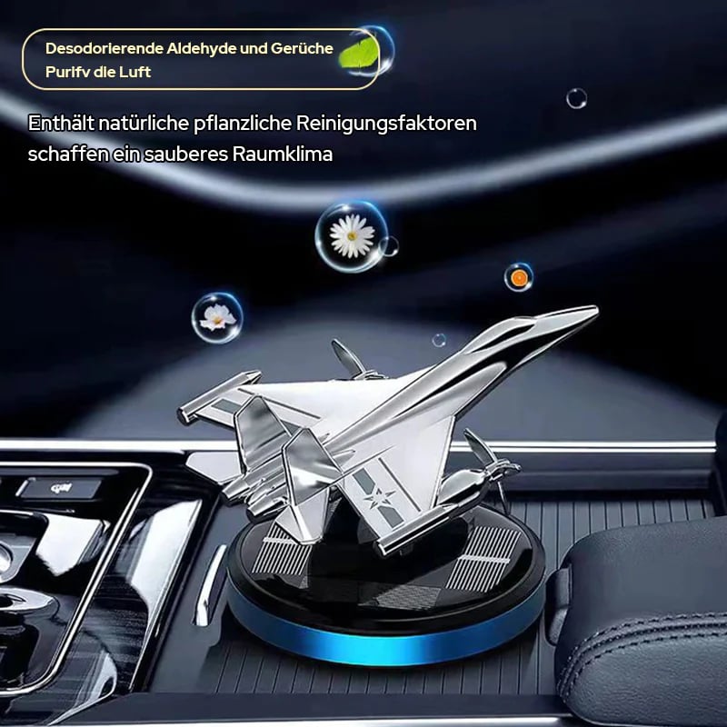 AeroSolar Duftjet – Sonnenbetriebener Auto-Lufterfrischer