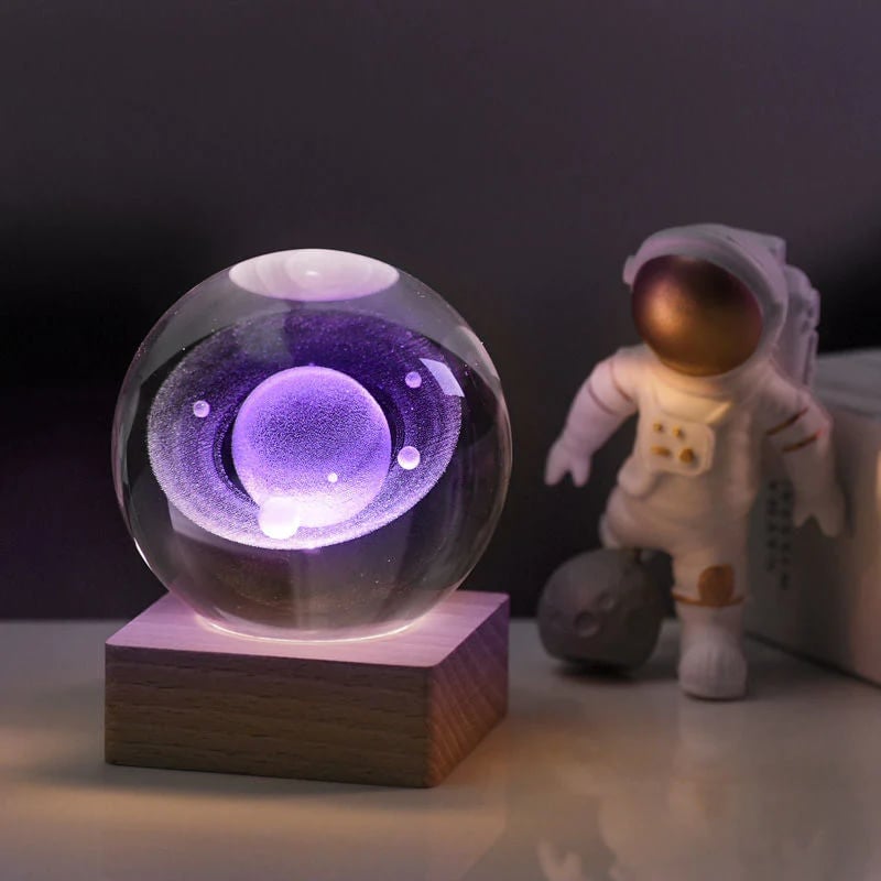 StarGlobe – 3D Galaxy Kristallkugel Nachtlicht