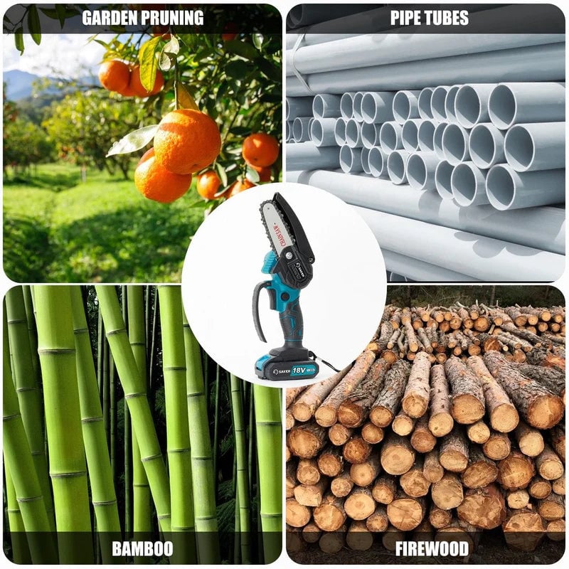 PowerTrim – Die leichte Mini-Kettensäge für jeden Garten