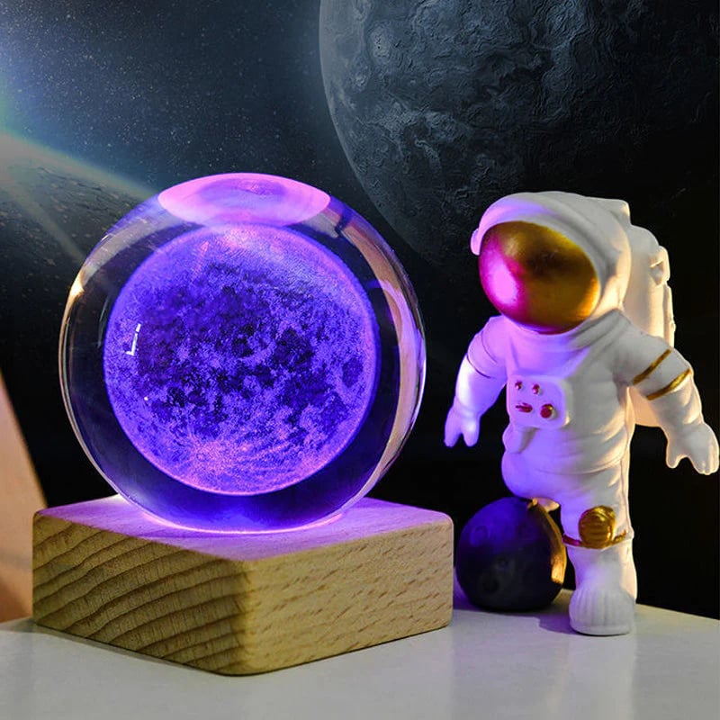 StarGlobe – 3D Galaxy Kristallkugel Nachtlicht