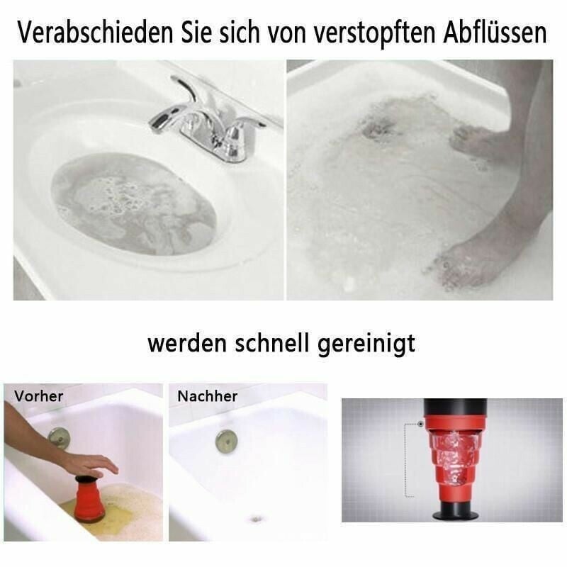 Universal Abflussreiniger – Einfach, schnell und wiederverwendbar