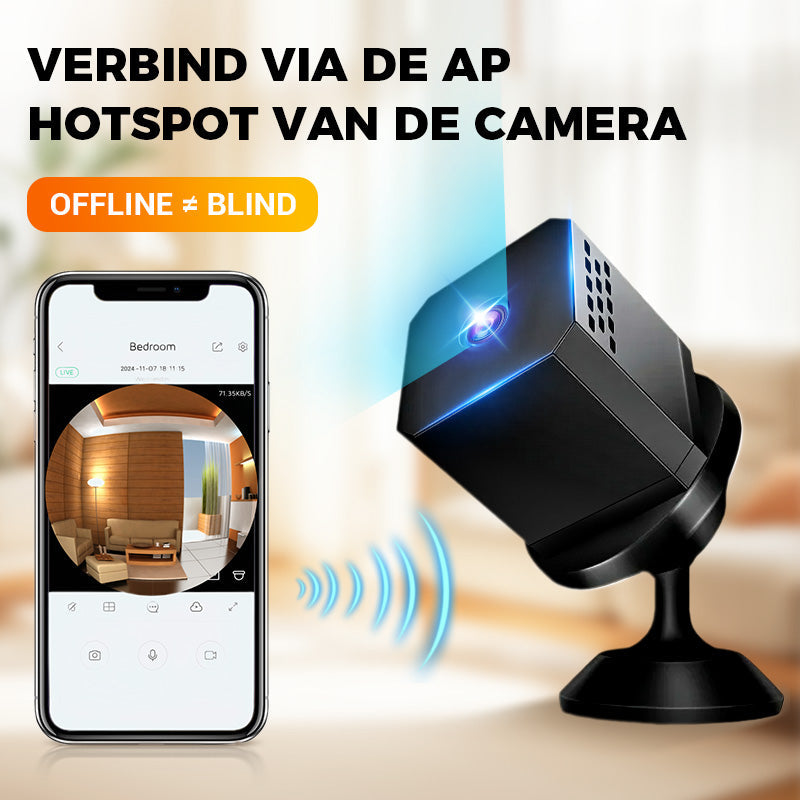 SafeView Pro – Mini HD Sicherheitskamera mit Nachtsicht