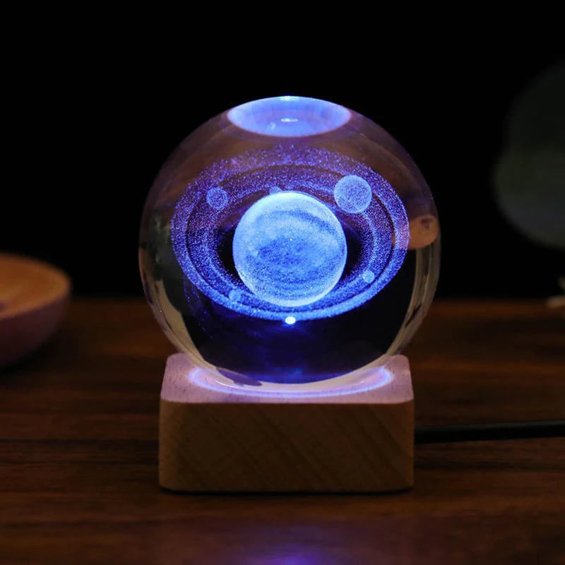StarGlobe – 3D Galaxy Kristallkugel Nachtlicht