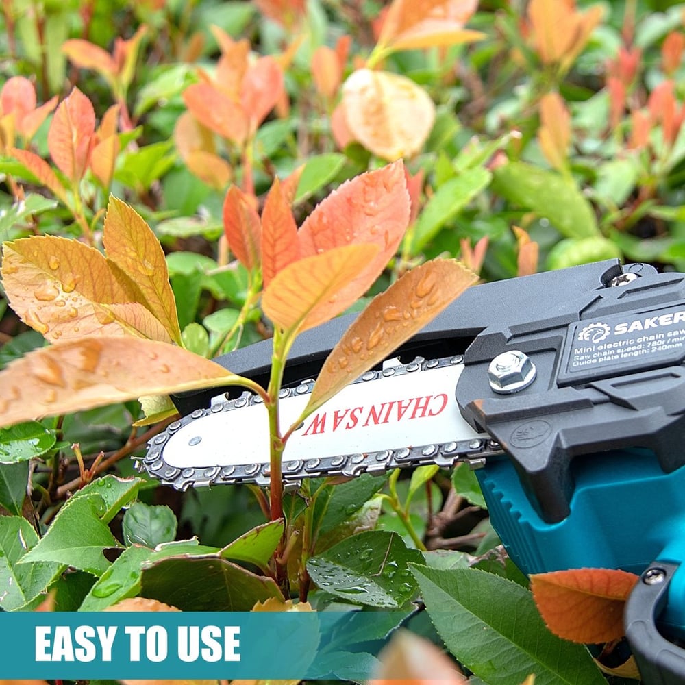 PowerTrim – Die leichte Mini-Kettensäge für jeden Garten
