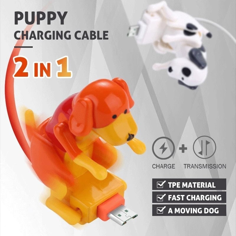 PupCharge™ – Das robuste Ladekabel mit witzigem Hundedesign