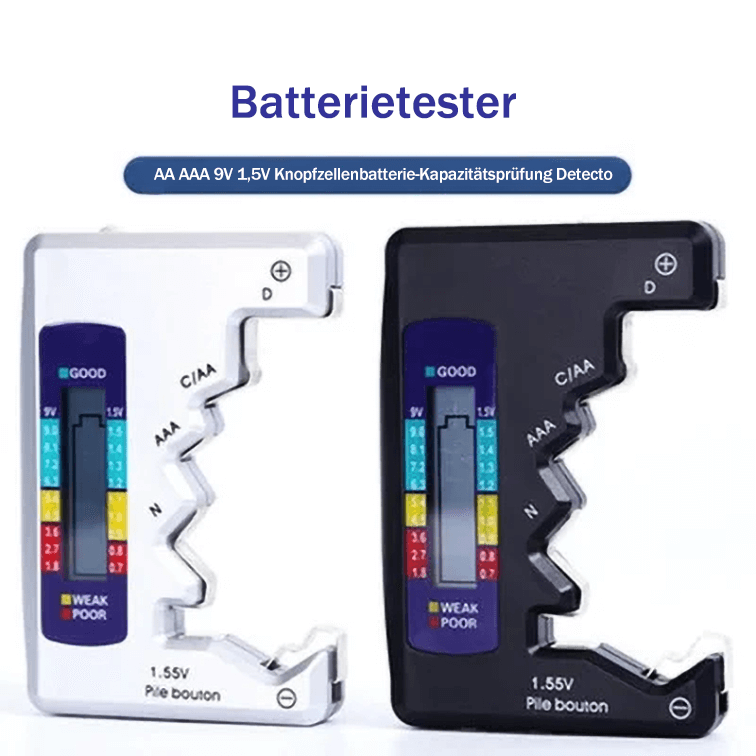 PowerCheck – Dein Batterietester für volle Kontrolle!