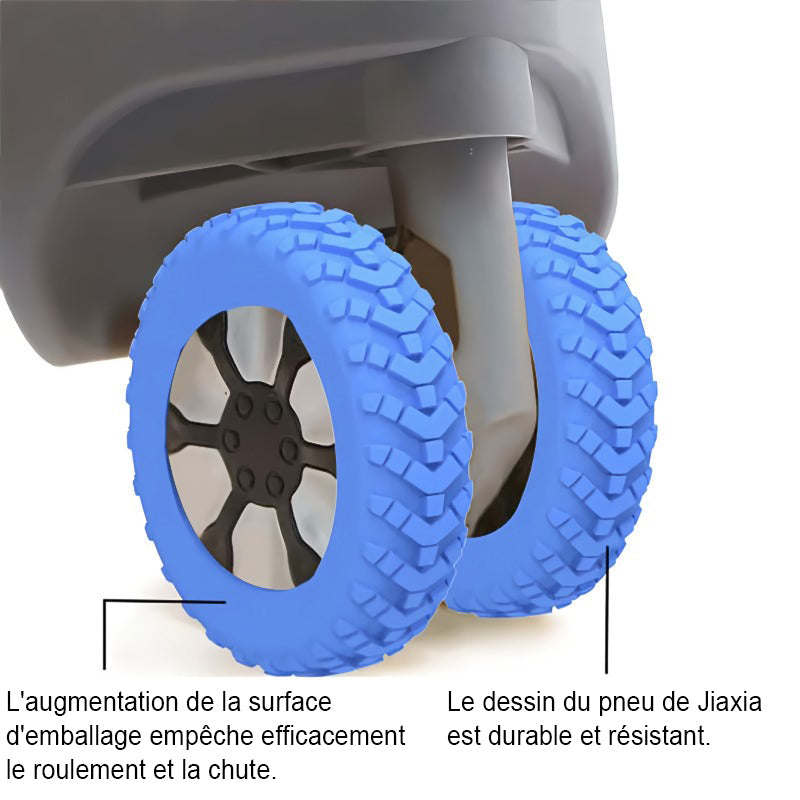 TravelGuard Wheels – Schutz & Ruhe für deine Kofferrollen