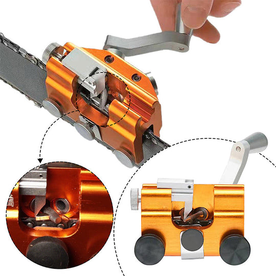 SharpCut Pro – Dein Kettensägen-Schärfgerät für Präzision!