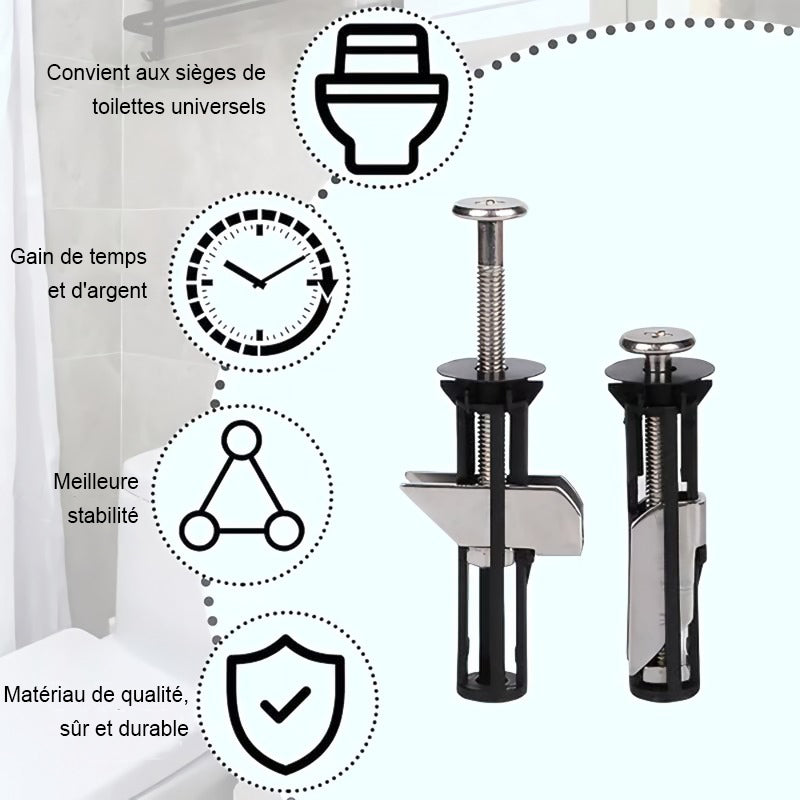 ToiletFix Pro – Kein Wackeln mehr am WC-Sitz