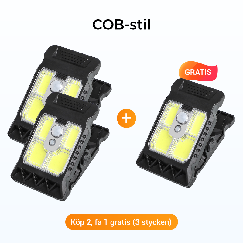 SolarGuard ClipLight™ – Bewegungslicht ohne Kabel & Stromkosten
