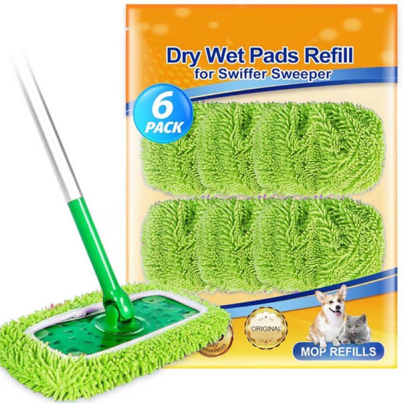 EcoMop Pads – Für streifenfreie Sauberkeit, ganz ohne Müll