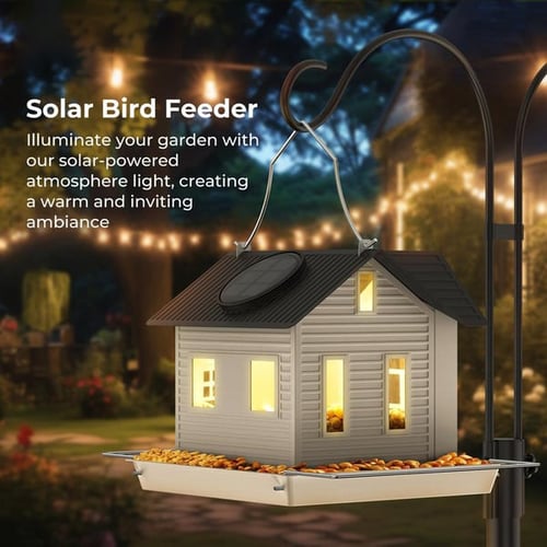 SunGlow Feeder – Das leuchtende Vogelhaus mit Solar!