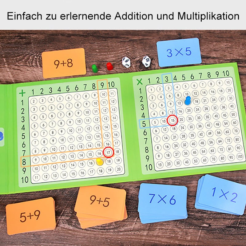 MathMaster Duo – Magnetisches Lernspiel für Addieren & Multiplizieren