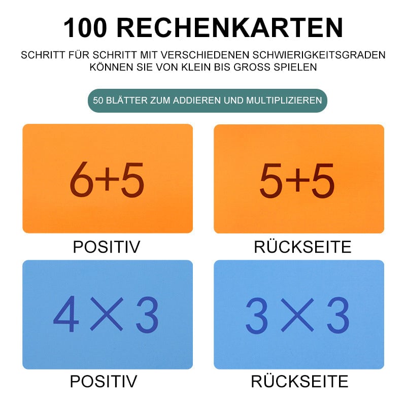 MathMaster Duo – Magnetisches Lernspiel für Addieren & Multiplizieren