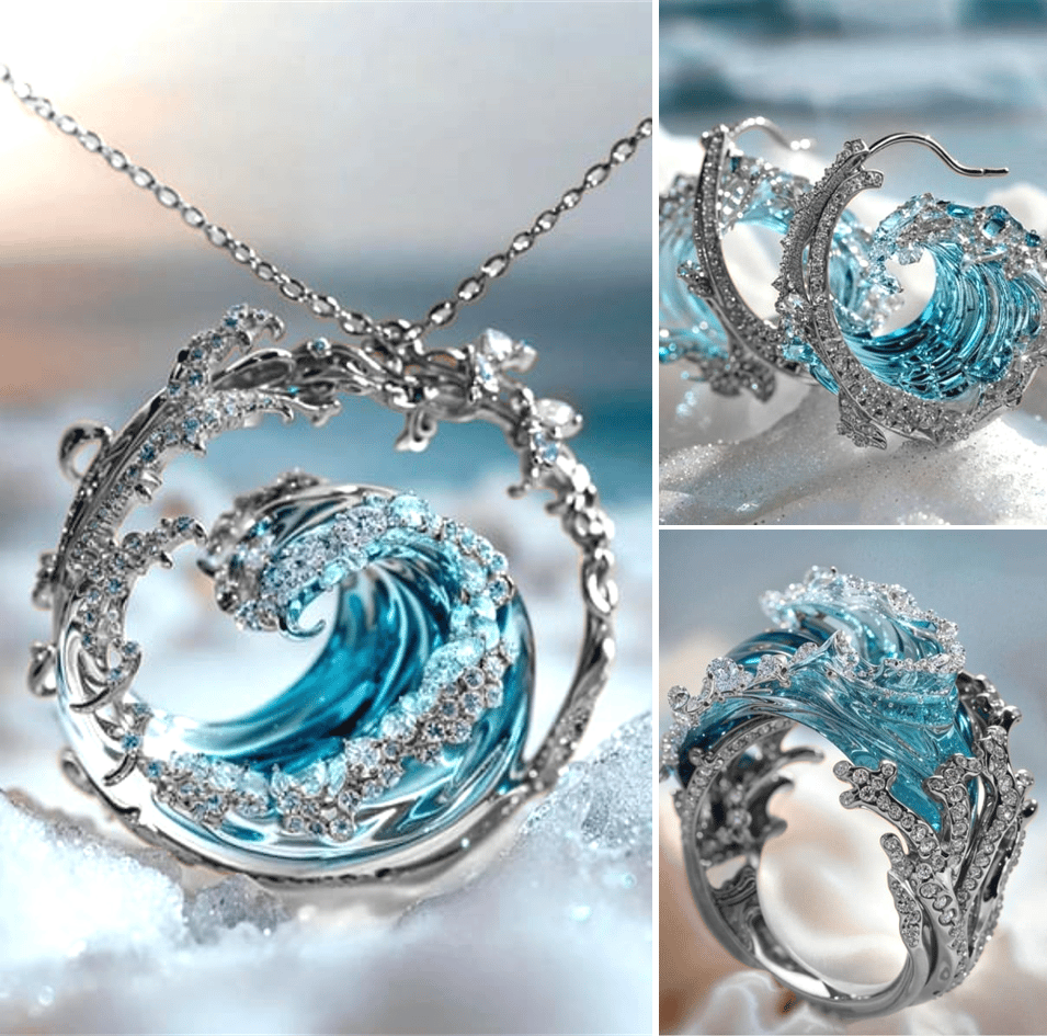 OceanSpirit Schmuckset – Tragen Sie das Meer & retten Sie es zugleich