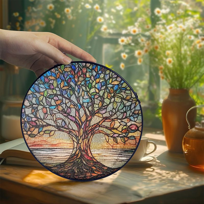 SonnenHerz Glas – Lebendige Farben & symbolische Energie