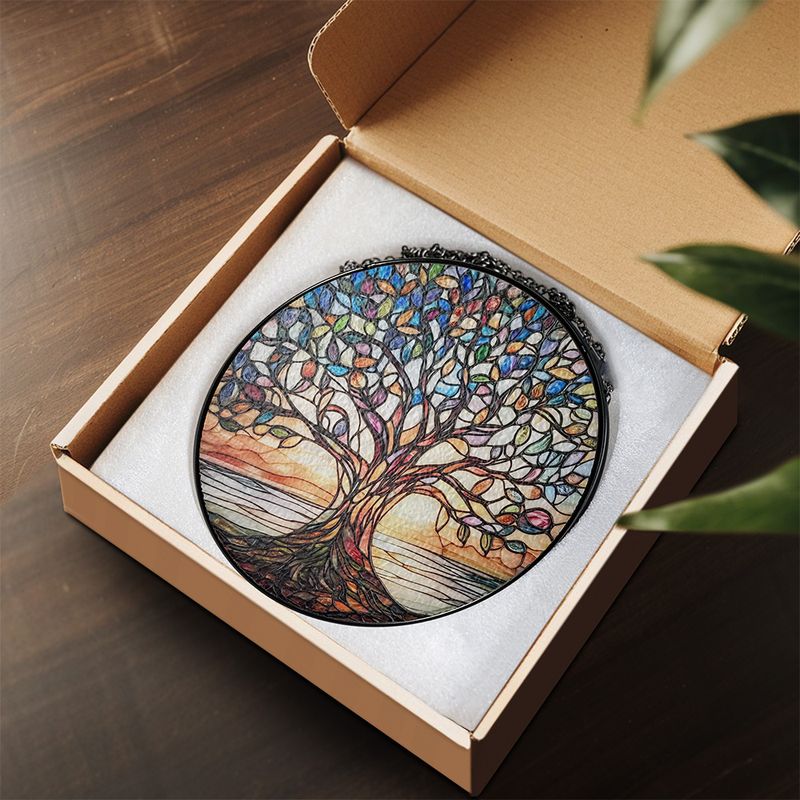 SonnenHerz Glas – Lebendige Farben & symbolische Energie