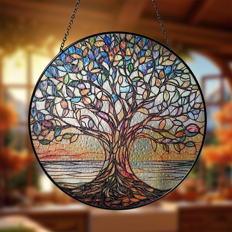 SonnenHerz Glas – Lebendige Farben & symbolische Energie