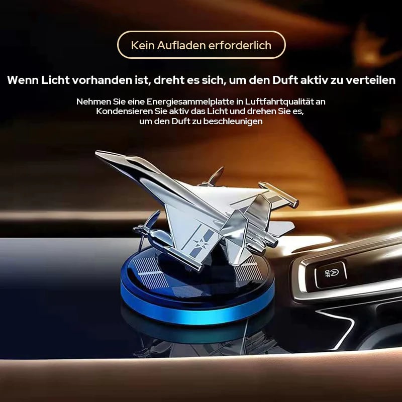 AeroSolar Duftjet – Sonnenbetriebener Auto-Lufterfrischer