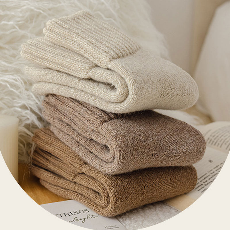 NordWool Komfort – Wärmende Mid-Crew Wollsocken für kalte Tage