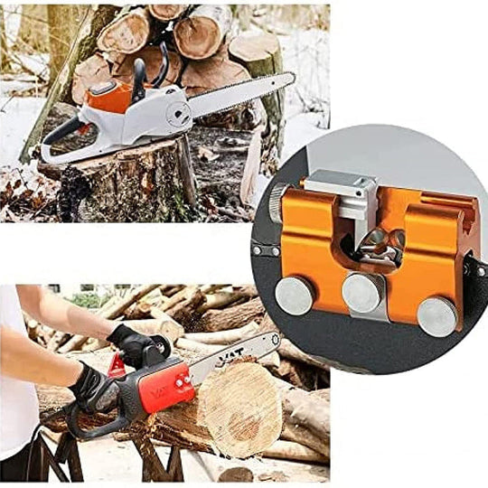 SharpCut Pro – Dein Kettensägen-Schärfgerät für Präzision!