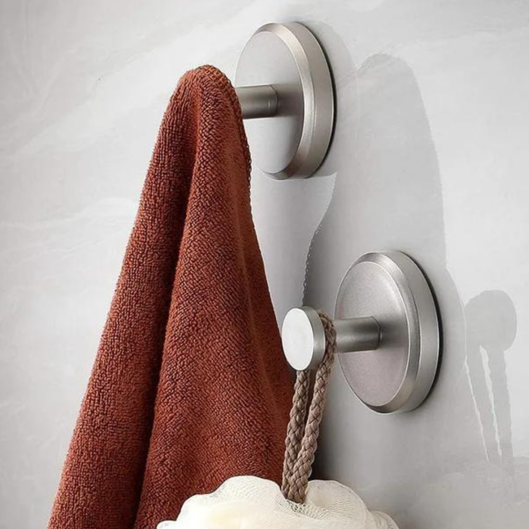 WallGrip Max™ – Unsichtbare Powerhaken für bombensicheren Halt (3 Stück)