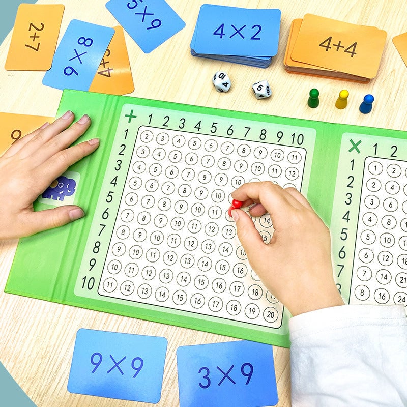MathMaster Duo – Magnetisches Lernspiel für Addieren & Multiplizieren