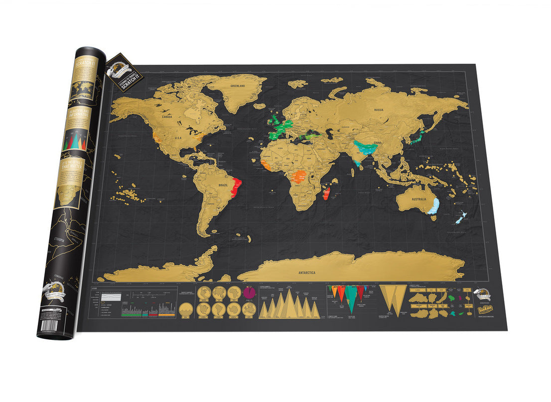 GlobeScratch – Deine Abenteuer, sichtbar gemacht