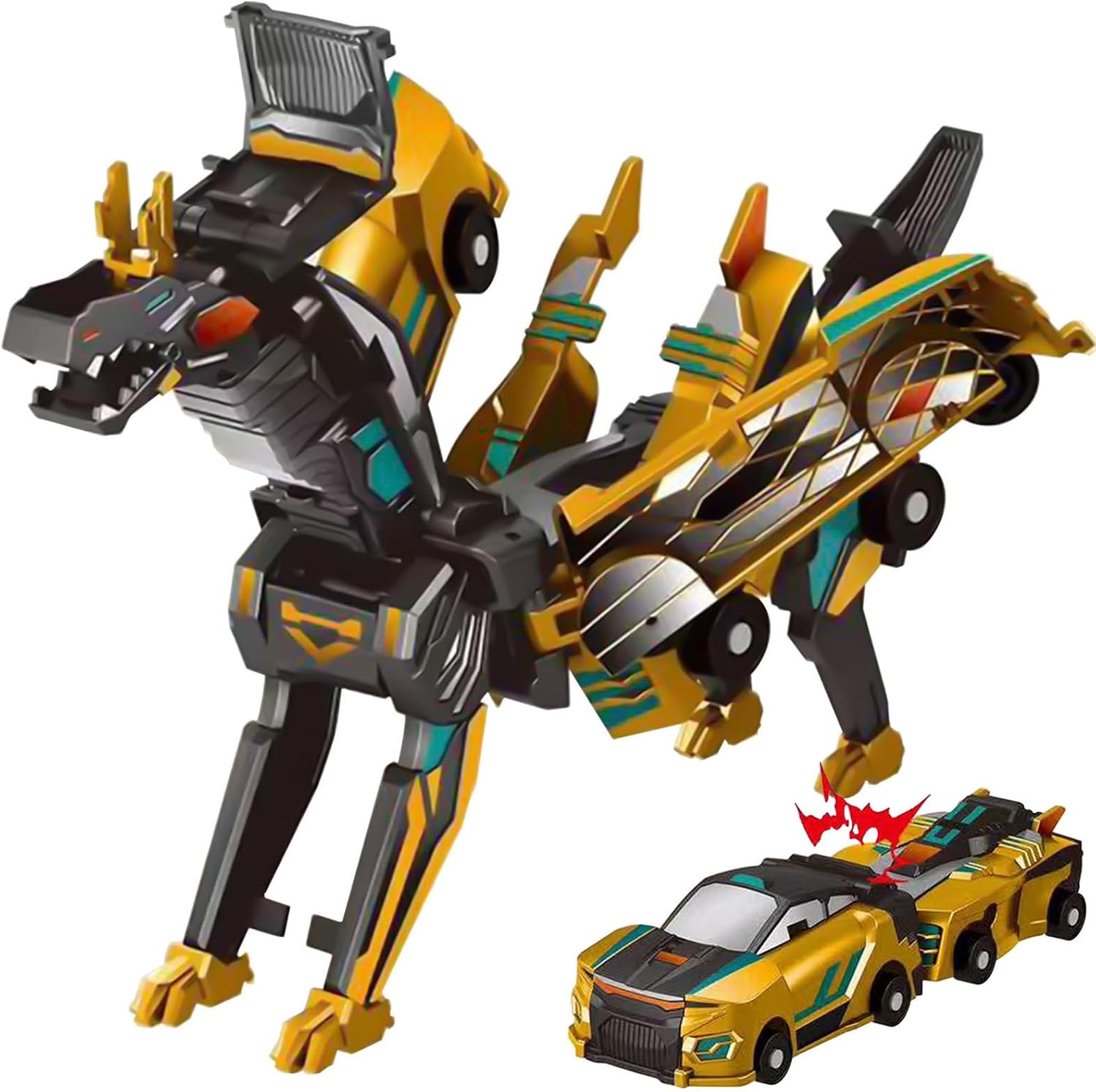 TurboDino™ – Das Auto, das sich in einen Dinosaurier verwandelt
