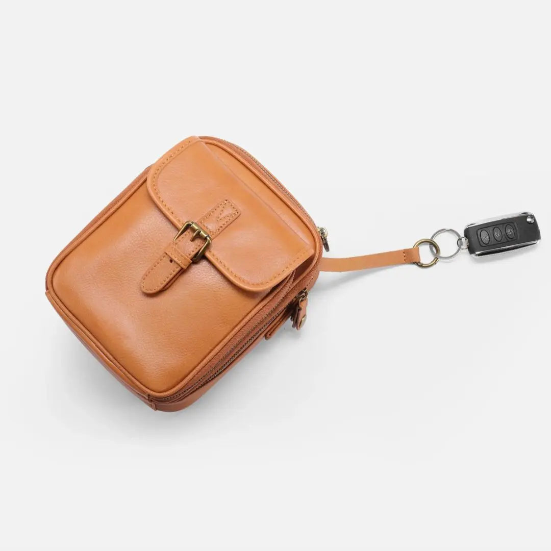 BellaVint – Stilvolle Vintage Crossbody-Tasche mit cleverer Organisation