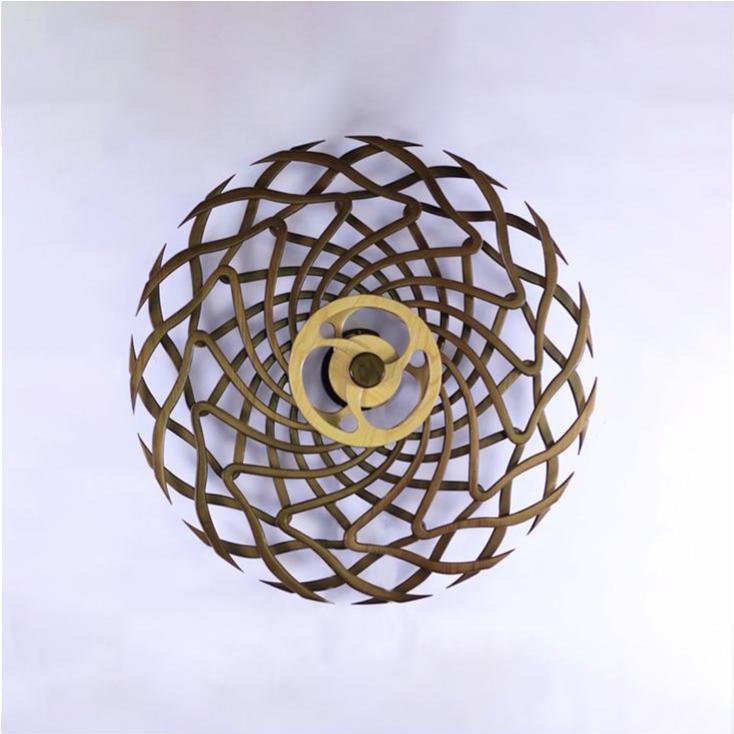 KineWood Art — Handgefertigte kinetische Skulptur aus Holz