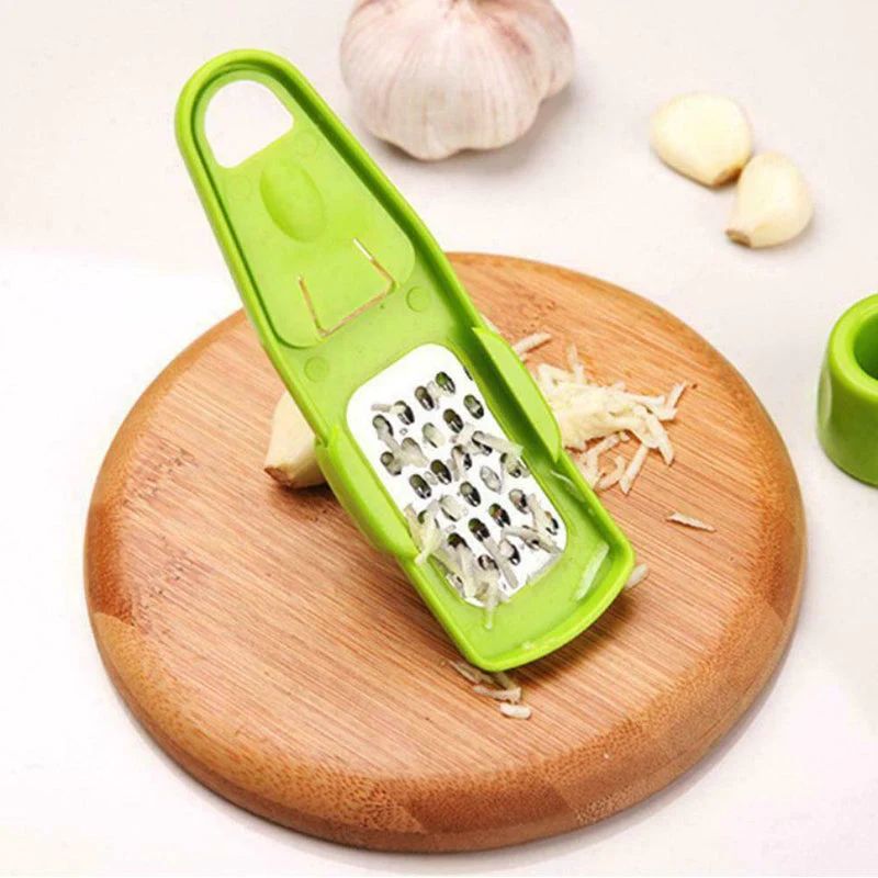 GarliCut Duo – Knoblauch schneiden ohne Tränen & Risiko (2 stück)