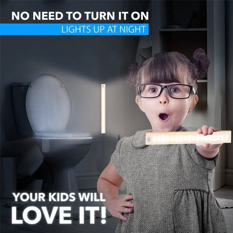 1+1 GRATIS | LumiStrip – Intelligente magnetische LED-Leuchte mit Bewegungssensor