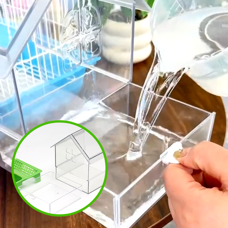 FeatherGuard™ — Endlich Futter ohne Chaos und Verschwendung, sauber und stressfrei!