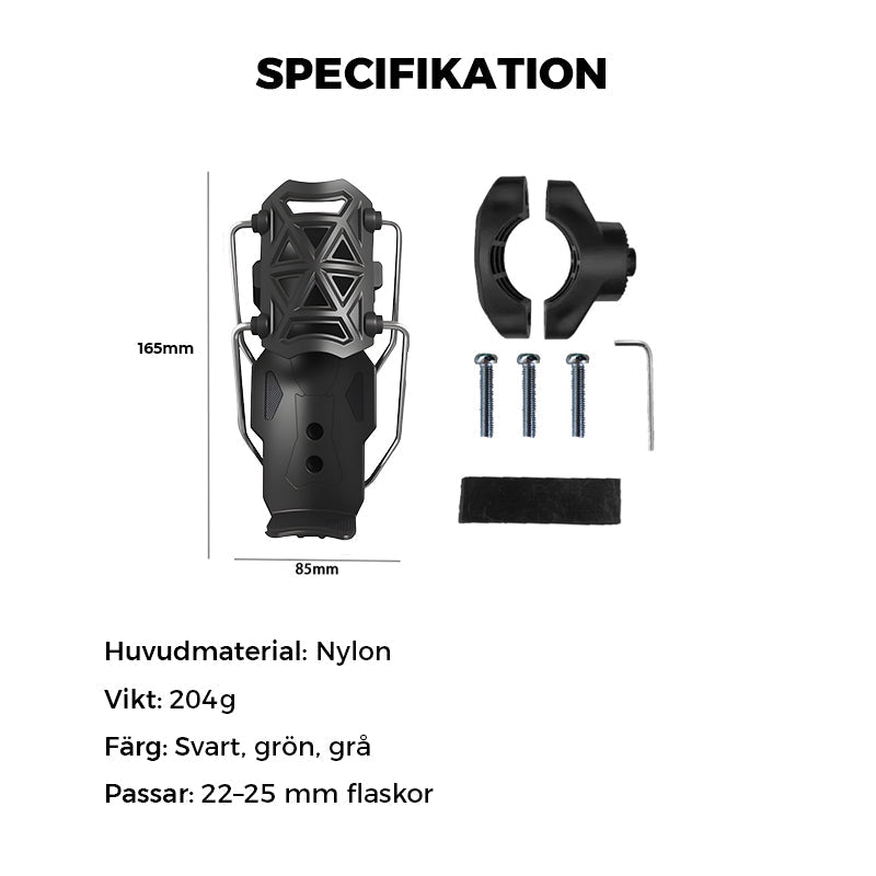 FlexGrip Bottle Mount – Fester Halt für jede Fahrt