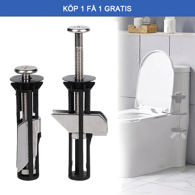 FixoGrip BoltSet – Nie wieder wackelnde WC-Sitze