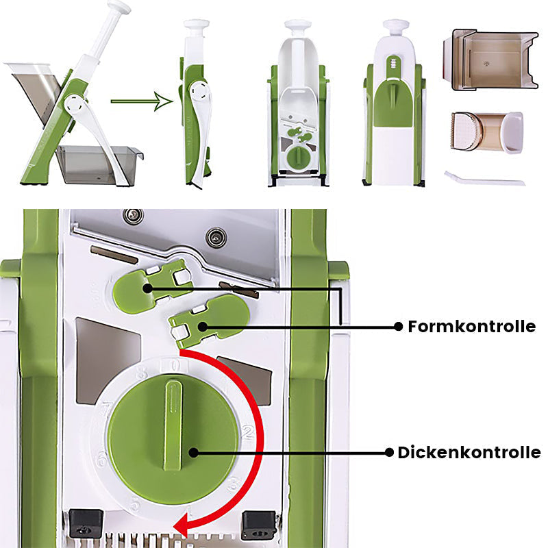 SliceMate Pro – Nie wieder Tränen beim Gemüseschneiden!