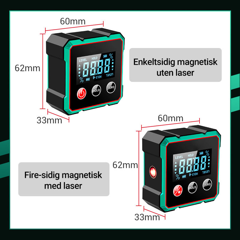 ProMag LaserGauge – Perfekte Winkel auf Knopfdruck