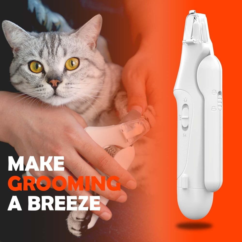 PetNail Pro – Professioneller Nagelschleifer für Hunde & Katzen