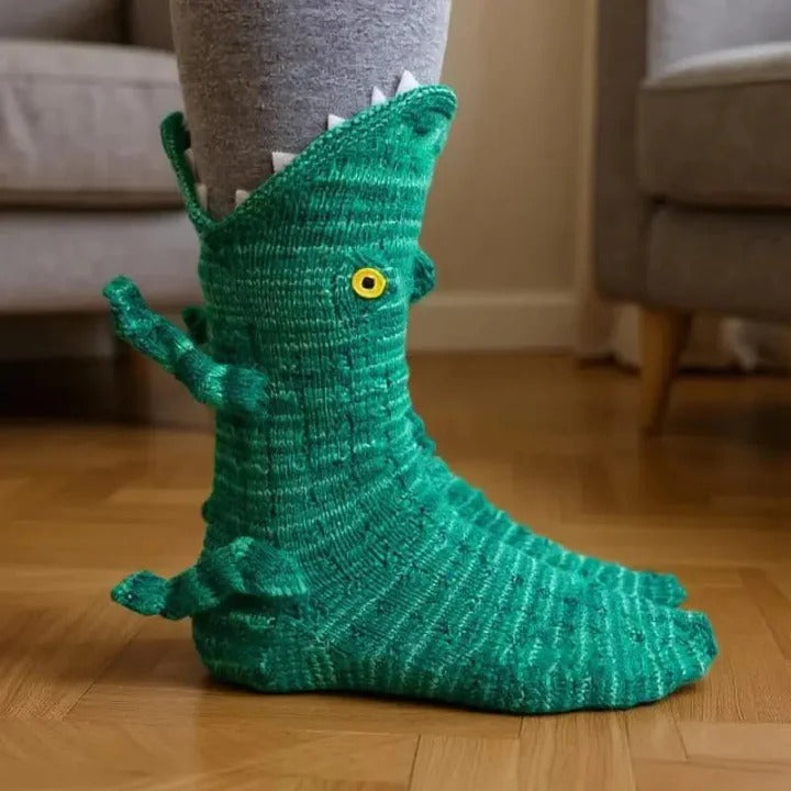 KuschelSox™ — Verwöhne deine Füße mit unwiderstehlicher Wärme und süßem 3D-Charme