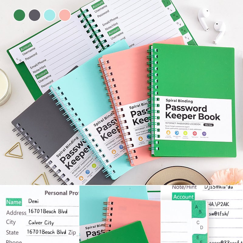 1+1 GRATIS | PassSafe Mini – Nie wieder Passwörter vergessen oder suchen