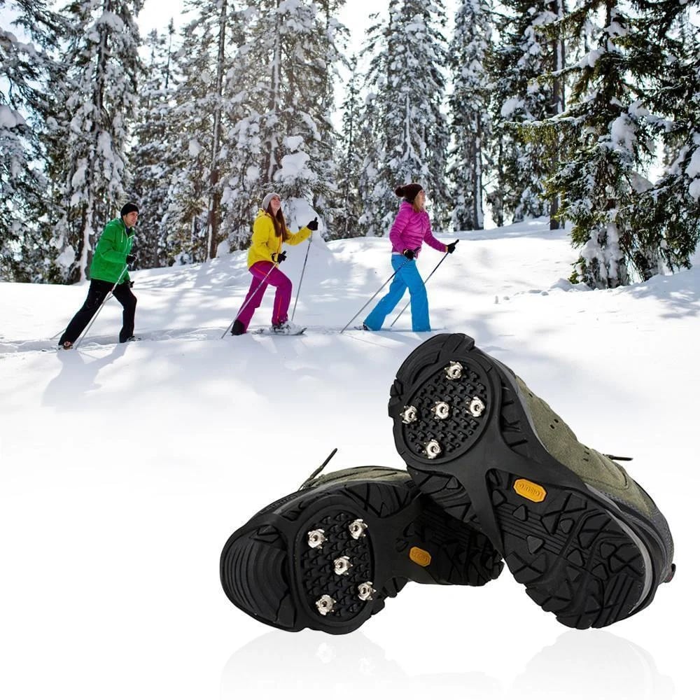1+1 GRATIS | FrostGrip Pro – Rutschfeste Spikes für sicheres Gehen auf Eis