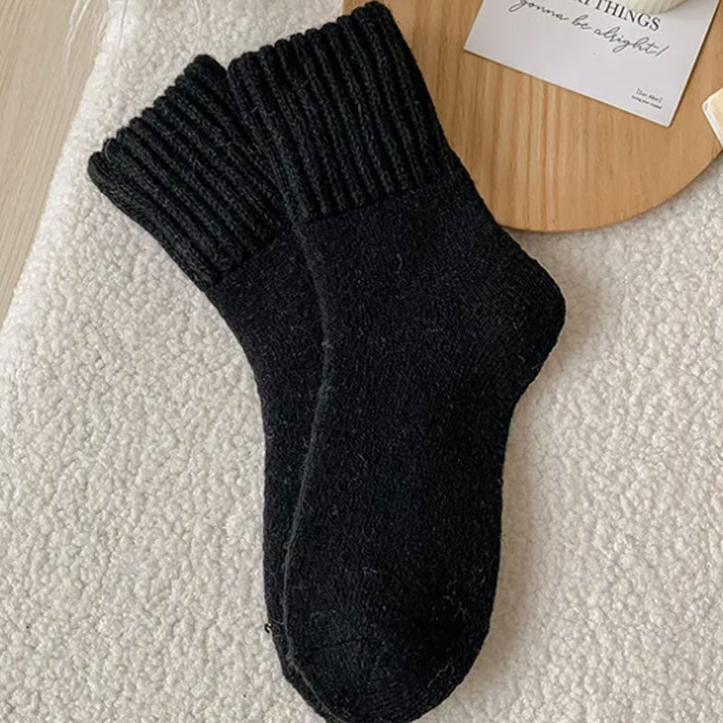 NordWool Komfort – Wärmende Mid-Crew Wollsocken für kalte Tage