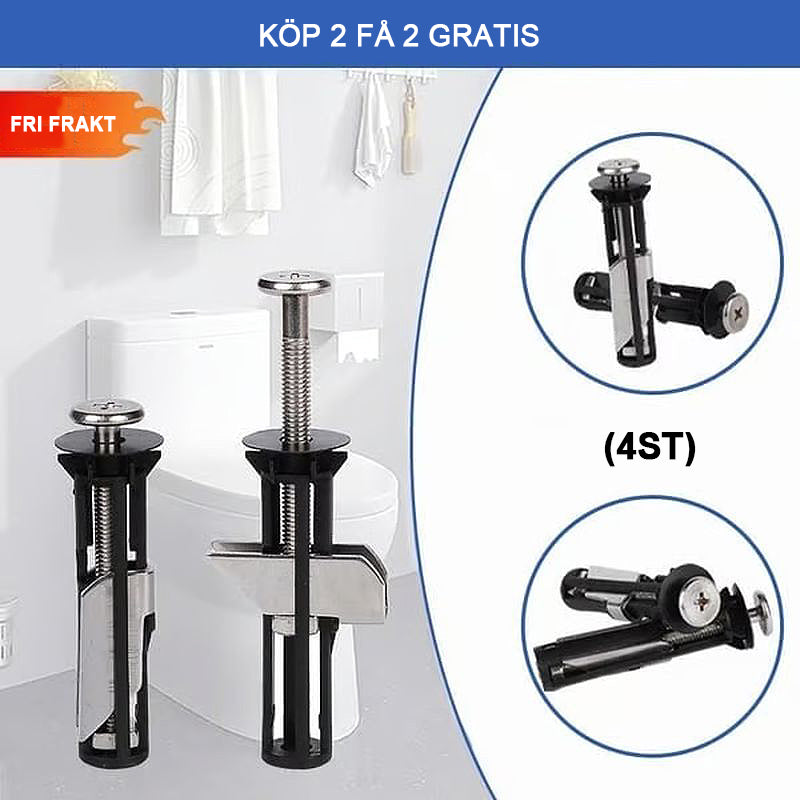 FixoGrip BoltSet – Nie wieder wackelnde WC-Sitze