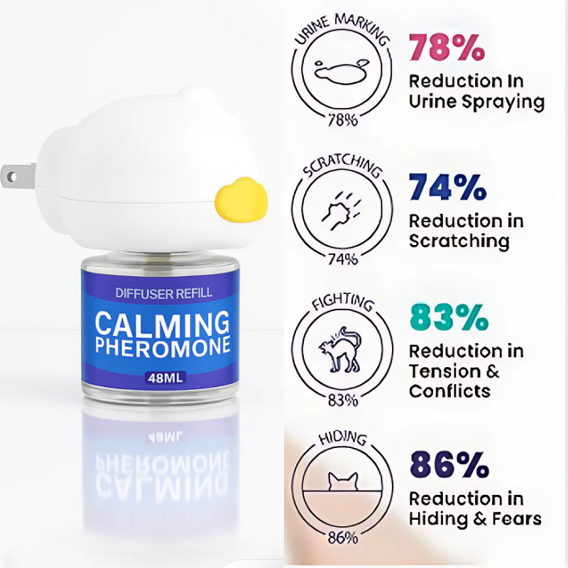 CalmiPet™ – Beruhigender Pheromon-Diffusor für Haustiere